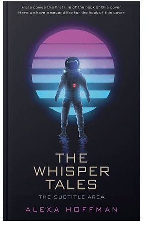 Pre Made Book Cover Ebony