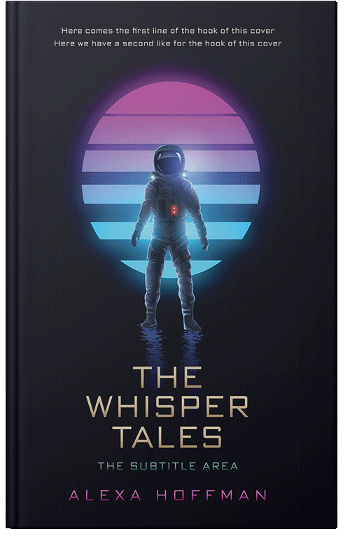 Front view of Premade Science Fiction Book Cover - Ebony