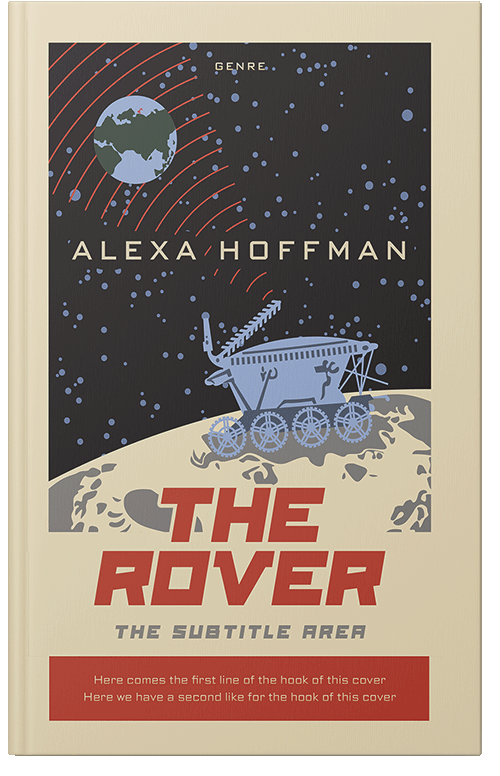 Front view of Premade Science Fiction Book Cover - Thunder