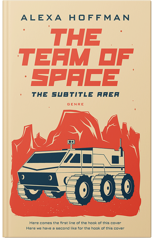 Front view of Premade Science Fiction Book Cover - Sidecar