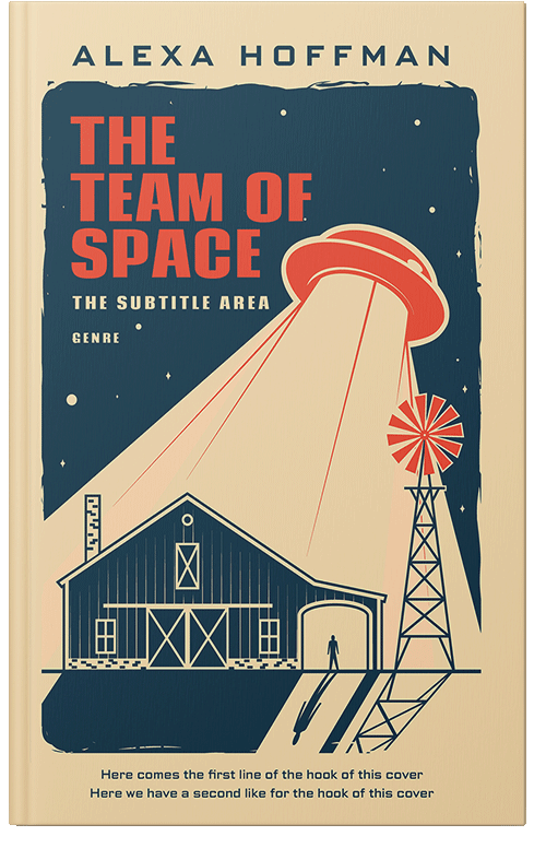 Front view of Premade Science Fiction Book Cover - Sidecar