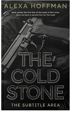 Pre Made Book Cover Cod Gray