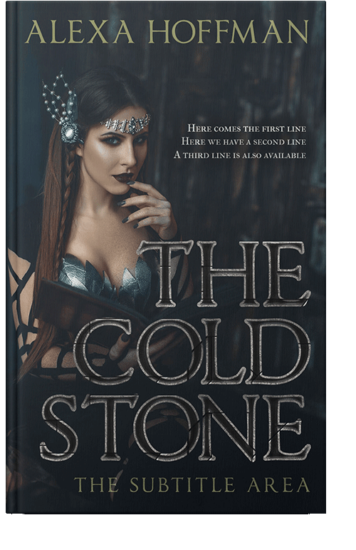 Front view of Shark #28635 - Premade Fantasy Book Cover