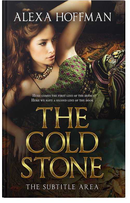 Front view of Premade Erotica Book Cover - Laser