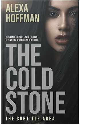 Pre Made Book Cover Cloudy