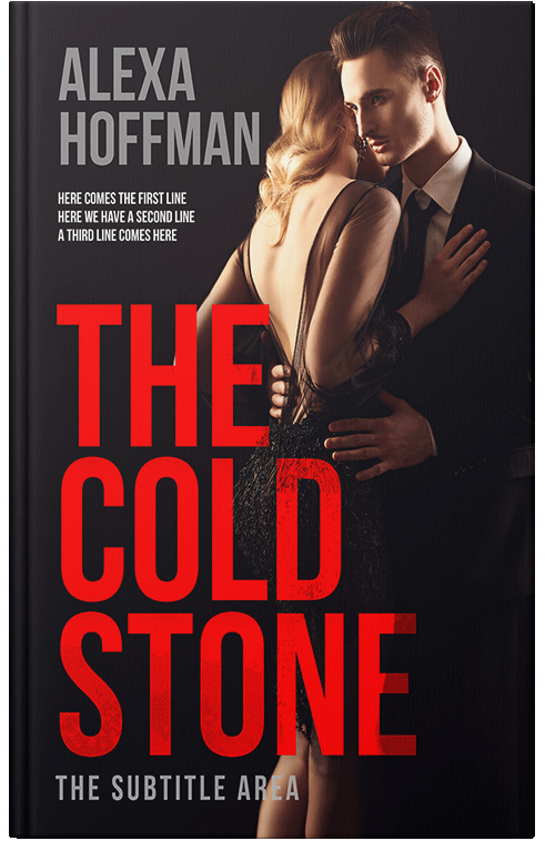 Front view of Premade Romance Book Cover - Gondola