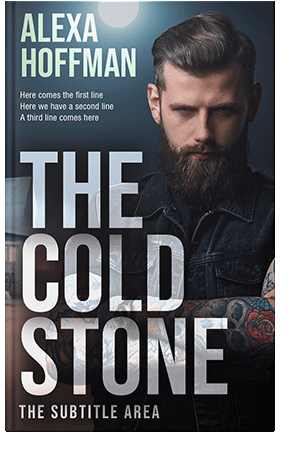 Pre Made Book Cover Pale Slate