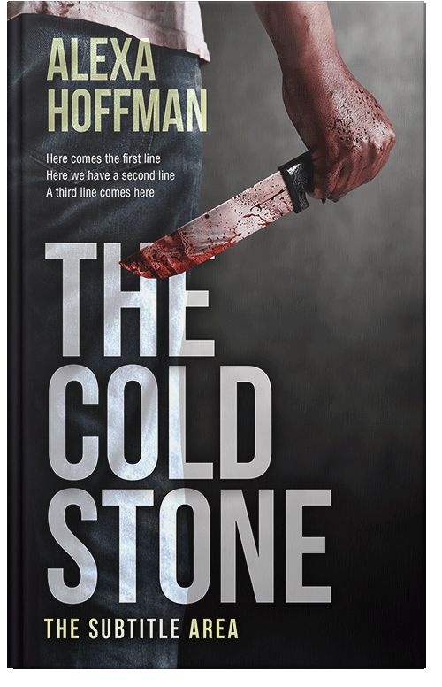 Front view of Premade Mystery & Thriller & Suspense Book Cover - Cloud