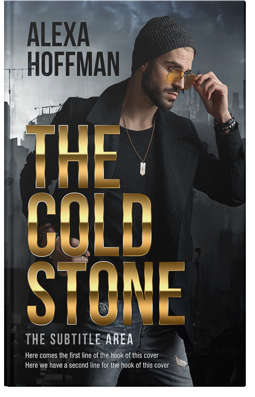 Front view of Premade Chick Lit Book Cover - Sorrell Brown