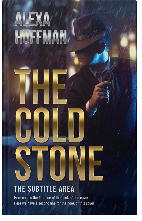 Front view of Premade Mystery & Thriller & Suspense Book Cover - Sorrell Brown