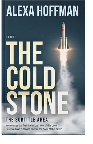 Pre Made Book Cover Blue Dianne