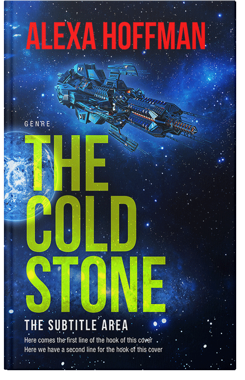 Front view of Premade Science Fiction Book Cover - Lucky