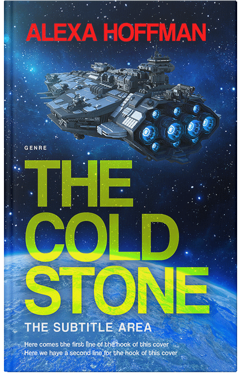 Front view of Premade Science Fiction Book Cover - Earls Green