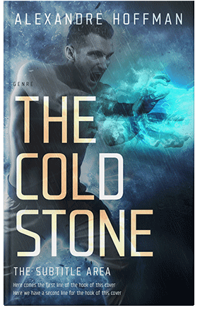 Pre Made Book Cover Pickled Bluewood