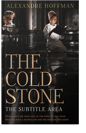 Pre Made Book Cover Cod Gray