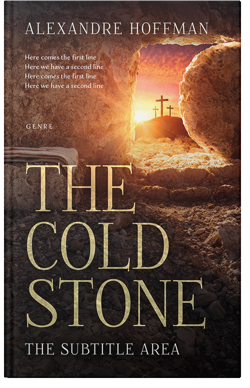 Front view of Premade Religion & Spirituality Book Cover - Di Serria