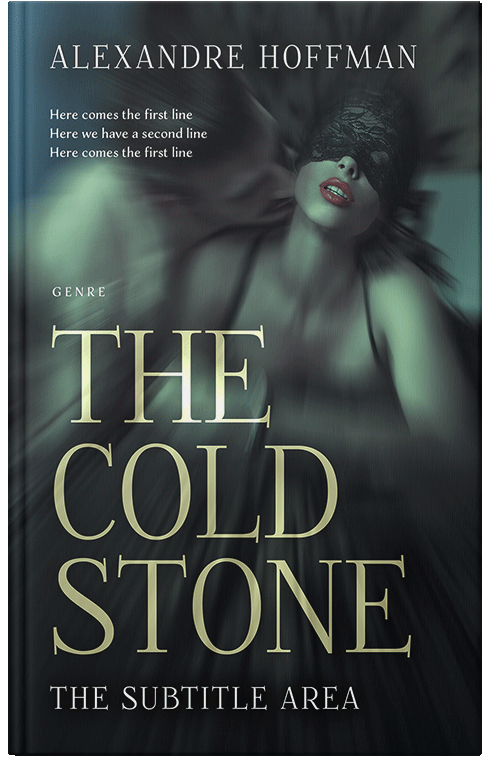 Front view of Premade Erotica Book Cover - Shark