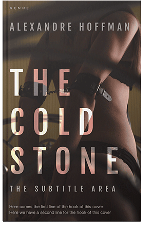 Pre Made Book Cover Cocoa Brown