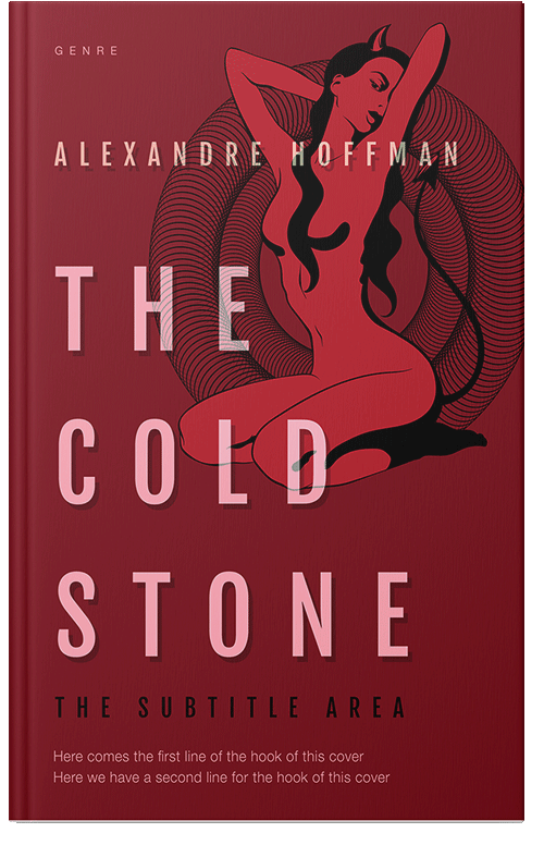 Front view of Premade Erotica Book Cover - Tamarillo