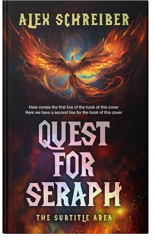 Front view of Premade Fantasy Book Cover - Tumbleweed