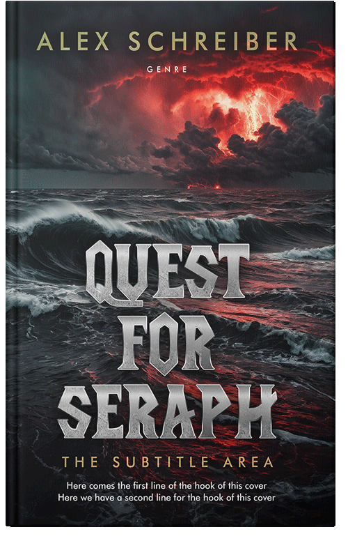 Front view of Premade Fantasy Book Cover - Baltic Sea