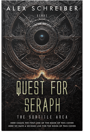 Pre Made Book Cover Cod Gray