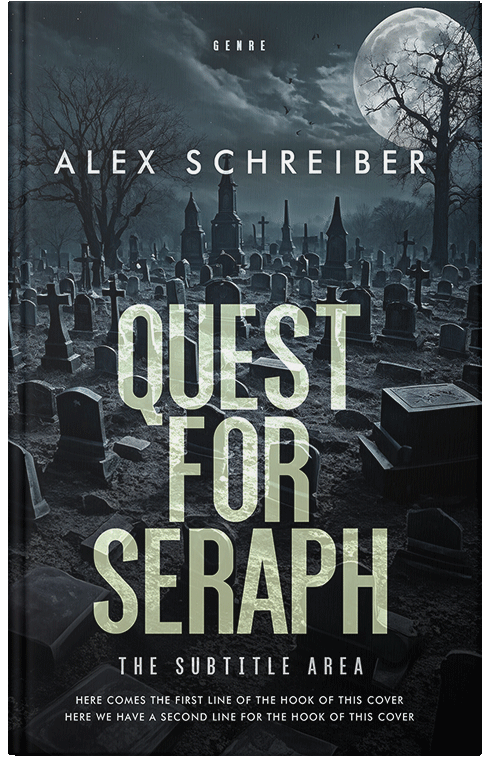 Front view of Premade Horror Book Cover - Mirage