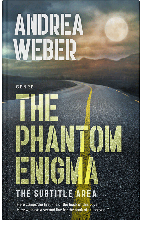 Front view of Premade Mystery & Thriller & Suspense Book Cover - Cape Cod