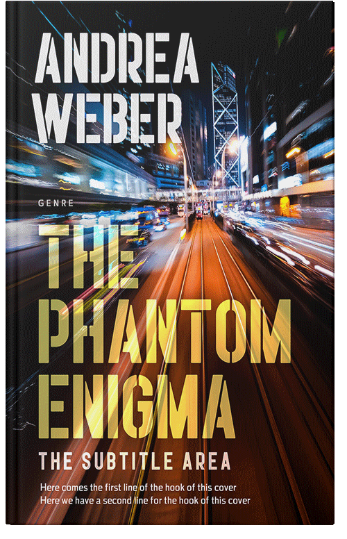 Front view of Premade Action & Adventure Book Cover - Eclipse