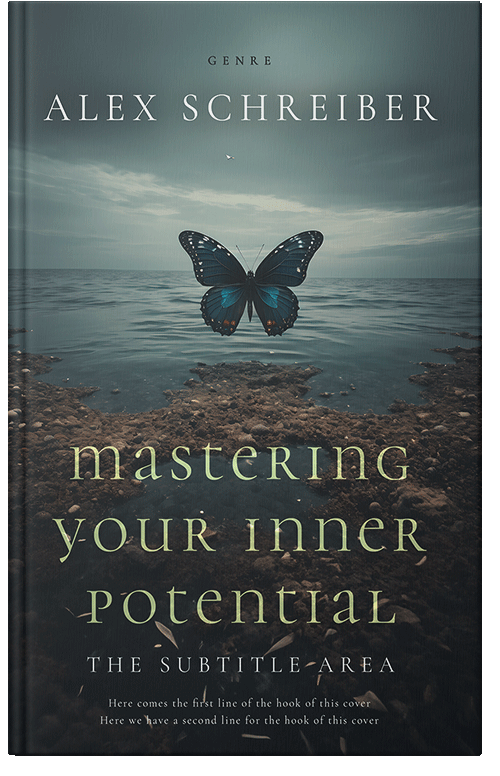 Front view of Premade Health & Mind & Body Book Cover - Cape Cod