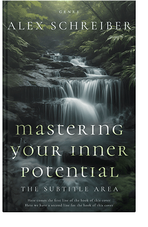 Pre Made Book Cover Outer Space