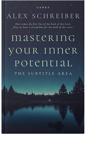 Pre Made Book Cover Mirage