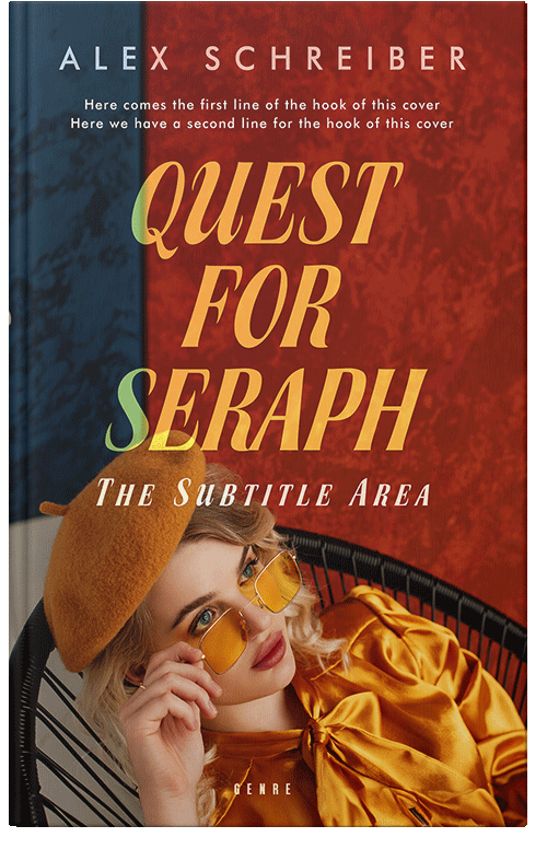 Front view of Premade Chick Lit Book Cover - Tabasco