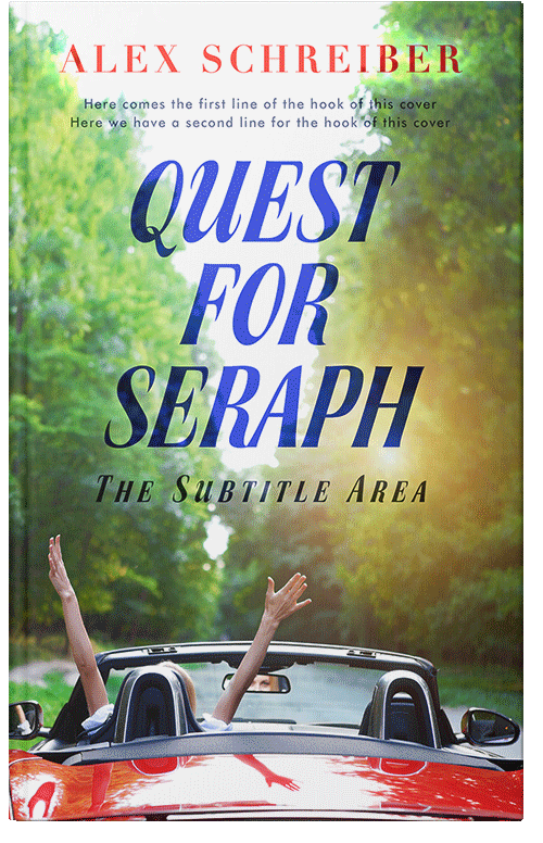 Front view of Premade Teen & Young Adult Book Cover - Asparagus