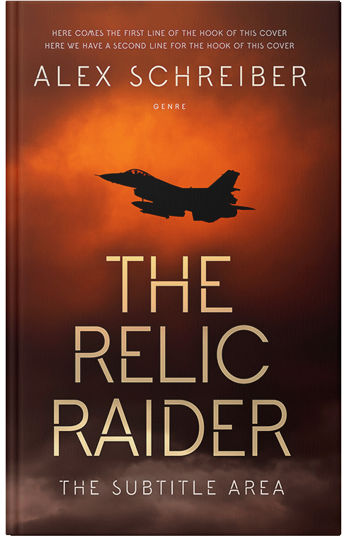 Front view of Premade Mystery & Thriller & Suspense Book Cover - Paco