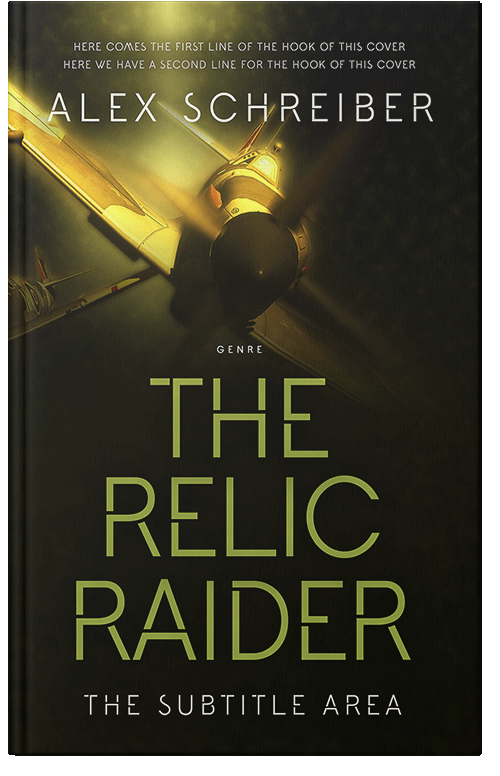 Front view of Premade Historical Book Cover - Husk