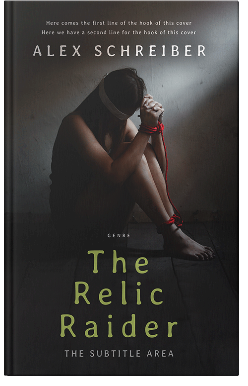 Front view of Premade Mystery & Thriller & Suspense Book Cover - Dune