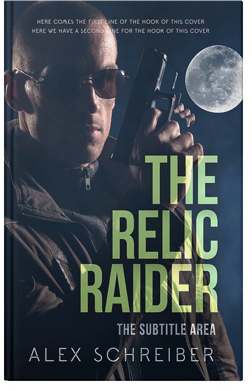 Front view of Premade Mystery & Thriller & Suspense Book Cover - Big Stone