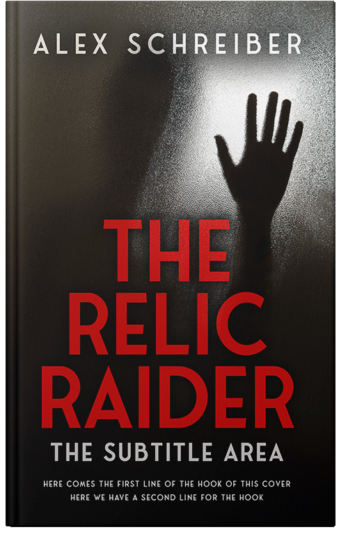 Front view of Premade Horror Book Cover - Fuzzy Wuzzy Brown