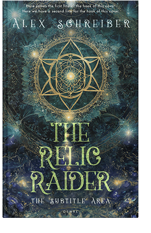 Pre Made Book Cover Ebony Clay