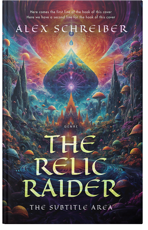 Front view of Premade Religion & Spirituality Book Cover - Ebony Clay