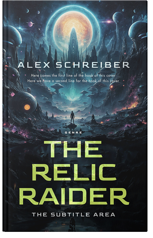 Front view of Premade Science Fiction Book Cover - Mirage