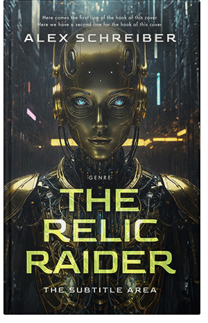 Premade Book Cover Heavy Metal