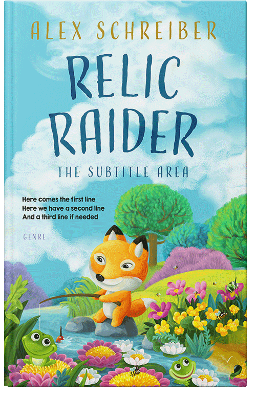 Front view of Premade Fantasy Book Cover - Botticelli