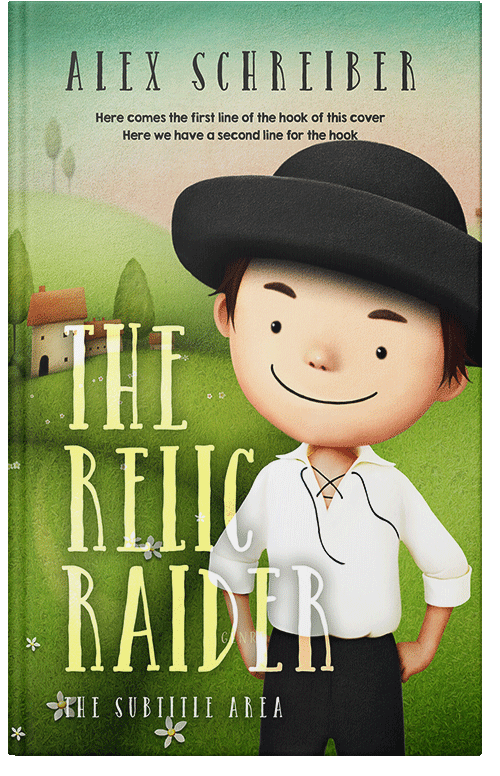 Front view of Premade Children's Book Cover - Sapling