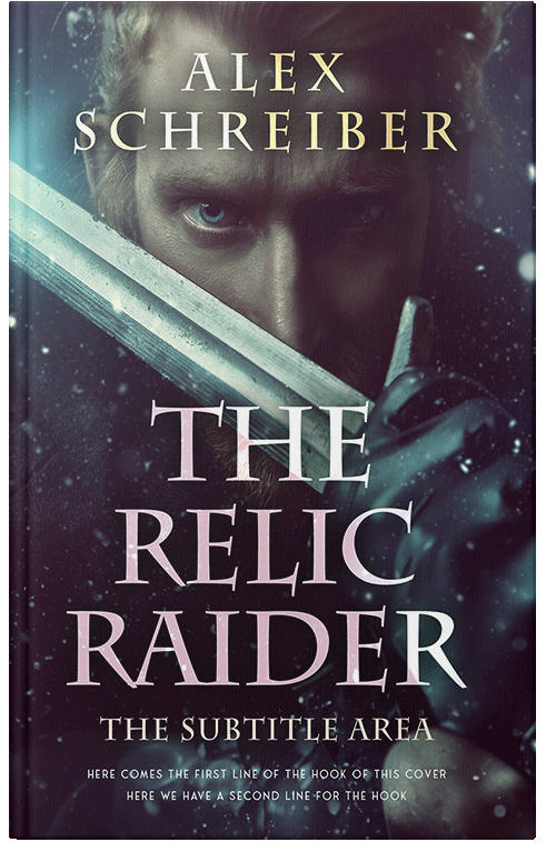 Front view of Premade Historical Book Cover - Bleached Cedar