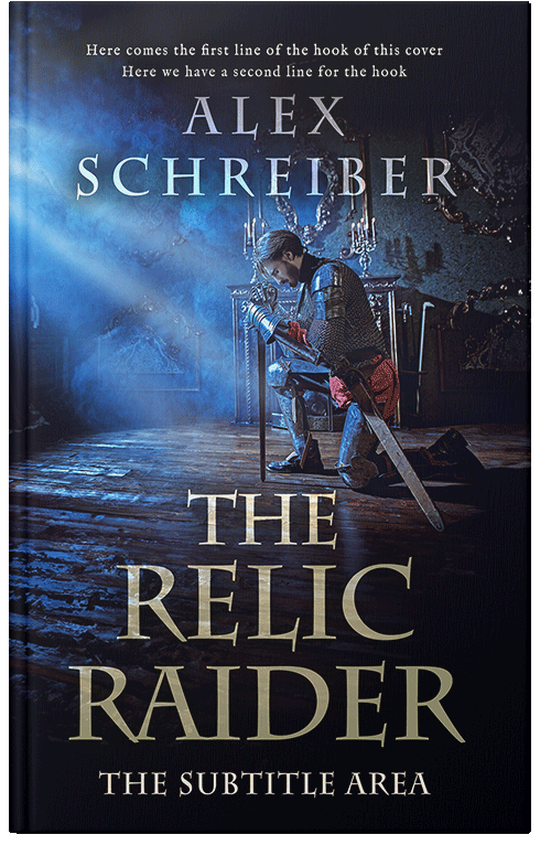 Front view of Premade Historical Book Cover - Mirage