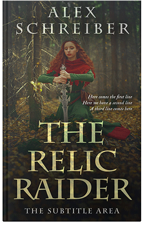 Pre Made Book Cover Zeus