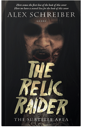 Pre Made Book Cover Indian Khaki