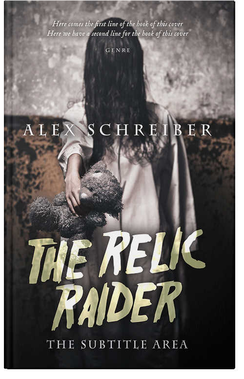 Front view of Premade Mystery & Thriller & Suspense Book Cover - Sisal